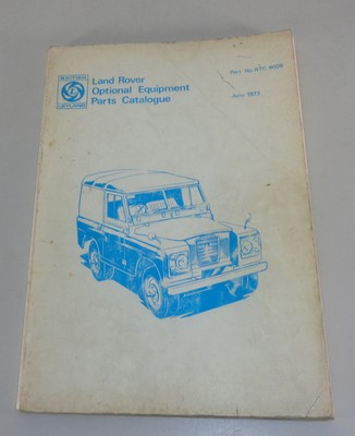 Land rover part catalog