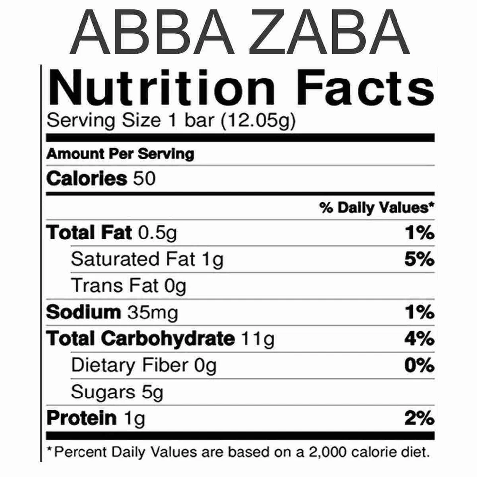 Mini barras centrales de mantequilla de maní Annabelle's ABBA-ZABA masticable Taffy por oz lb a granel  Foto 4 de 4