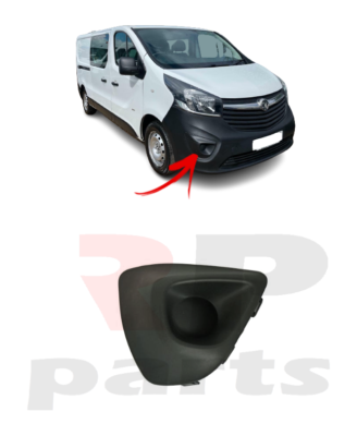 Soporte Lateral Derecho De Parachoques Delantero Para Opel / Vauxhall Vivaro 2015-2020 – ABS De Recambio