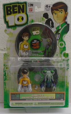 Ben 10 Haywire Azmuth Galactic Enforcers Ben Tennyson 4'' DVD Bandai SEALED