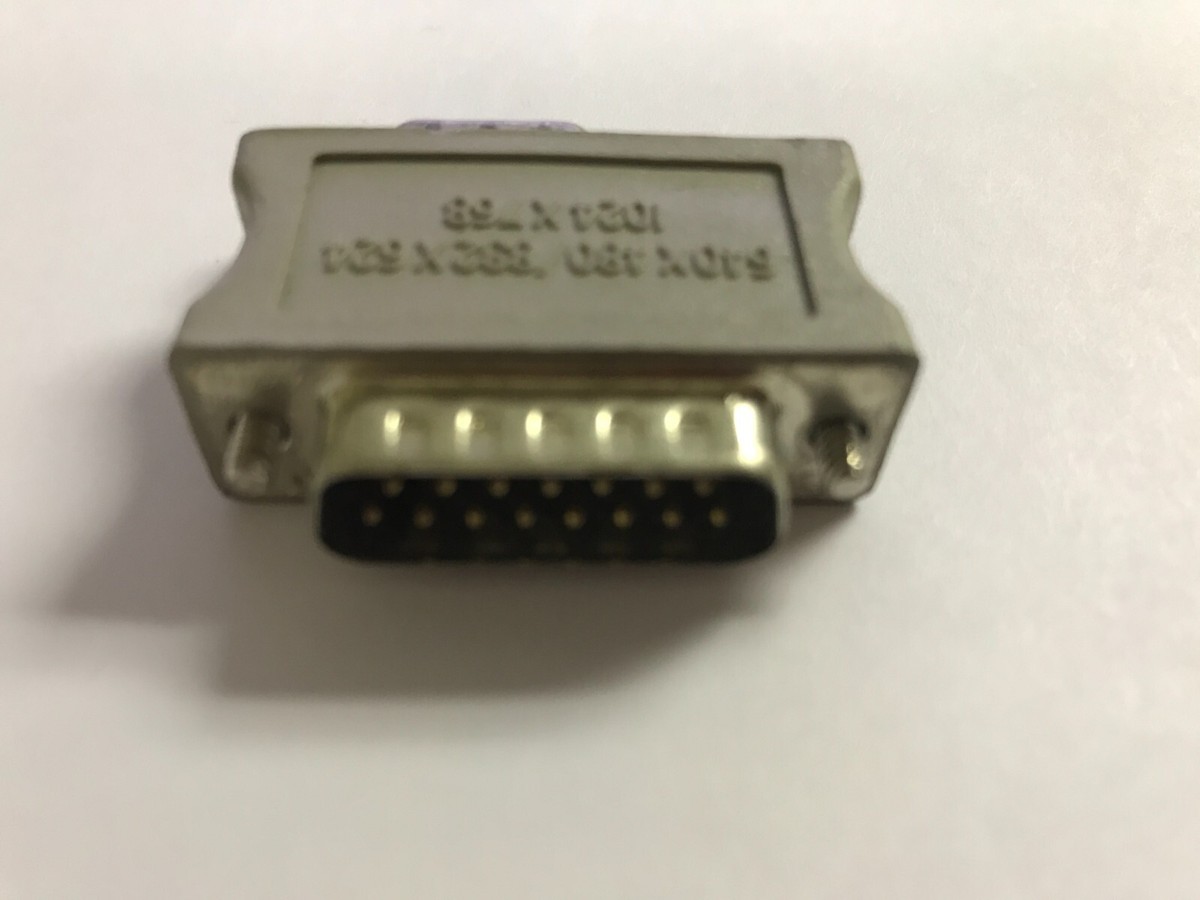 Apple Macintosh Monitor Video Adapter HD15 to DB15 VGA | eBay
