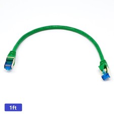 CAT 7 High-Speed Ethernet Cable - Green, Round