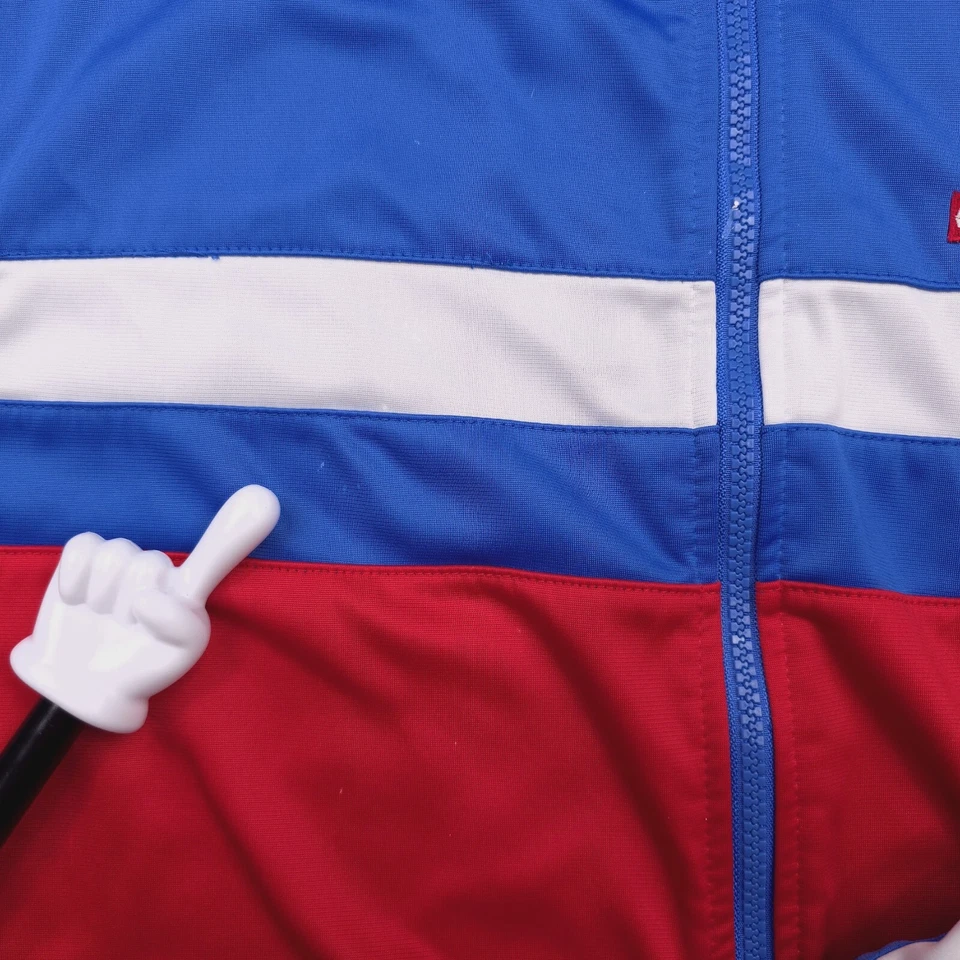 Ecko Jacket Mens Medium Red White Blue 90s Hip Hop Urban Streetwear Y2K - Image 3 of 4