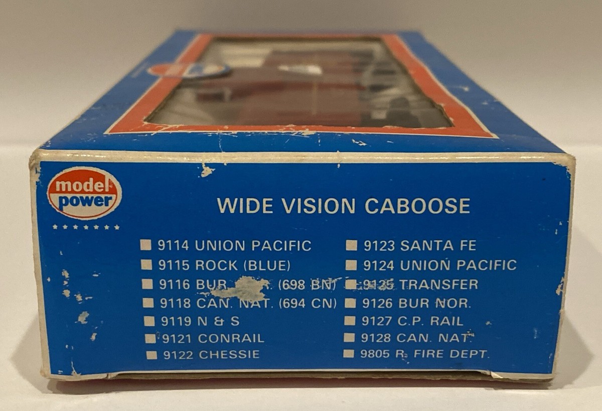 Model Power Santa Fe Train ATSF 999246 Wide Vision Caboose Model Power Santa Fe Train ATSF 999246 Wide Vision Caboose