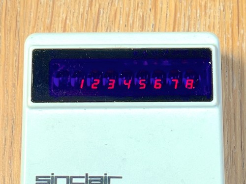 Vintage Sinclair Cambridge Scientific Pocket Calculator in Working Order - Bild 2 von 9