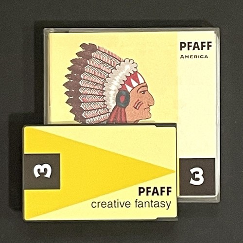 America Embroidery Designs Card #3 for Pfaff 7570 7560 2160 2170 Creative - Picture 1 of 7