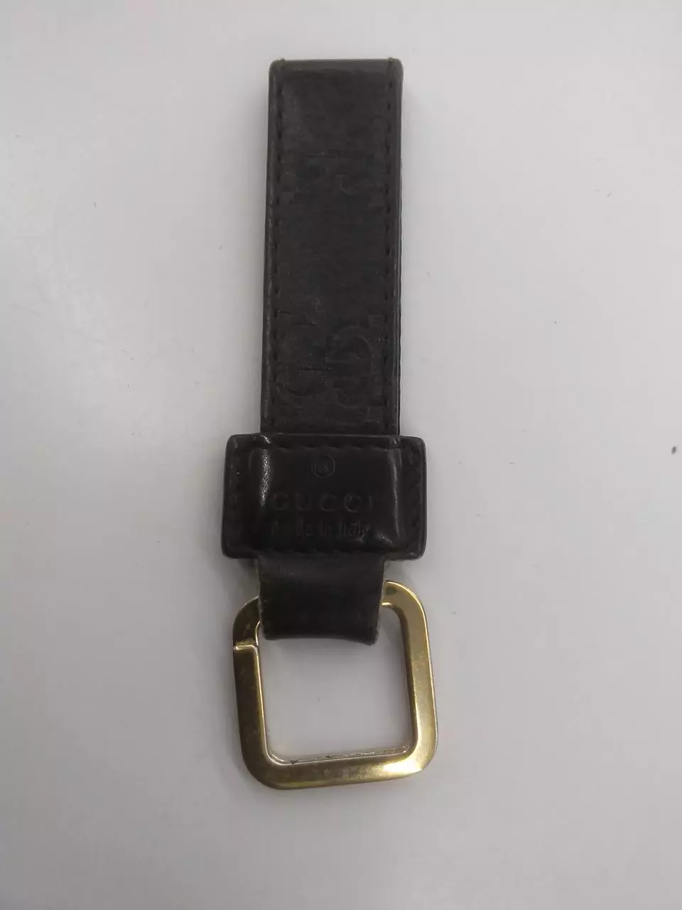 Gucci Authentique Porte clés Porte clés Couleur Noir Made in Italy Unisexe Accessoires