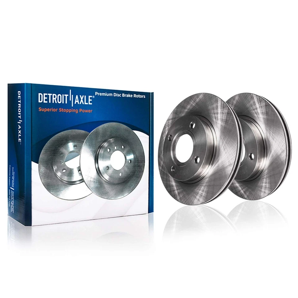 Rotores de freno de disco delanteros + kit de pastillas de cerámica para 2004 2005 2006 Scion XA XB Foto 3 de 4