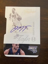 2012-13 Panini Signatures Die Cut Jeff Taylor Auto #32 Vanderbilt Auto