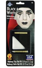 Costume Makeup Rubie's Costume Co Black  White Makeup Kit New