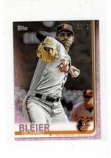 2019 TOPPS MINI ON DEMAND PINK RICHARD BLEIER #d 10/25
