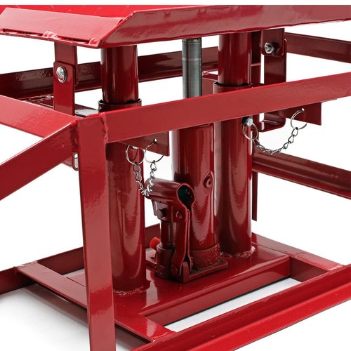 Hydraulic Car Ramps 2 Ton Pair Heavy Duty 2000kg Garage Jack Lift Ramp