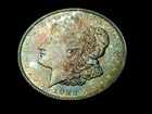 1921-p Morgan Silver Dollar Naturally  TONED