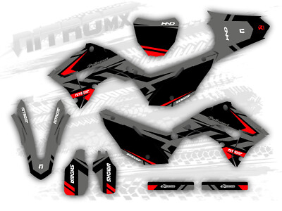 Graphics fits POLISPORT RESTYLE Honda CR 125 250 R 2002 2003 2004 2005 2006 2007