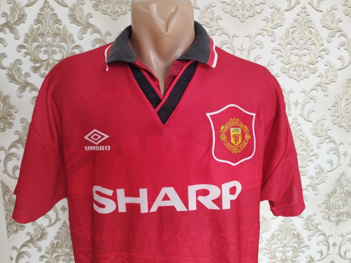 Manchester United football jersey vintage home shirt 1994-1996