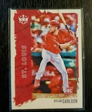 2021 PANINI DIAMOND KINGS DYLAN CARLSON ROOKIE RC #64 CARDINALS