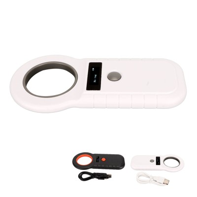  Reader Handheld 134.2Khz 125Khz Portable Animal Microchip Scanner Tag R Hot