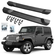 For 2007 08 09-2018 Jeep Wrangler Jk 2 Door Nerf Bar Running Boards Side Step For 2007 08 09-2018 Jeep Wrangler Jk 2 Door Nerf Bar Running Boards Side Step