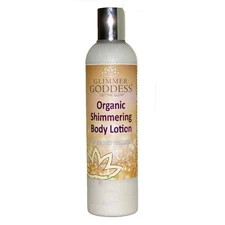 Organic Shimmer Body Lotion - Sparkle For All Skin Types