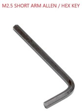 2,5 mm metrisch kurzarmiger Inbusschl&uuml;ssel / Sechskantschl&uuml;ssel / M2,5 Sechskantschl&uuml;ssel / Schraubenschl&uuml;ssel