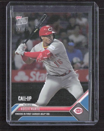 2023 Topps Now 751 Noelvi Marte