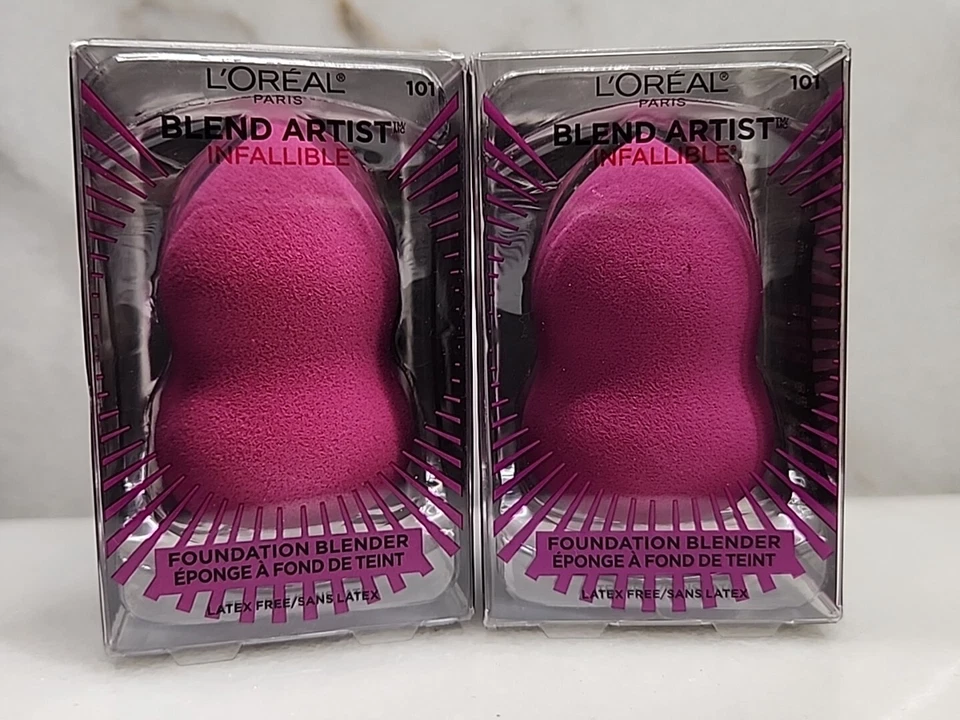 Loreal Blend Artist Infallible Foundation Blender - #101 Sponge Pink   - Image 2 of 4