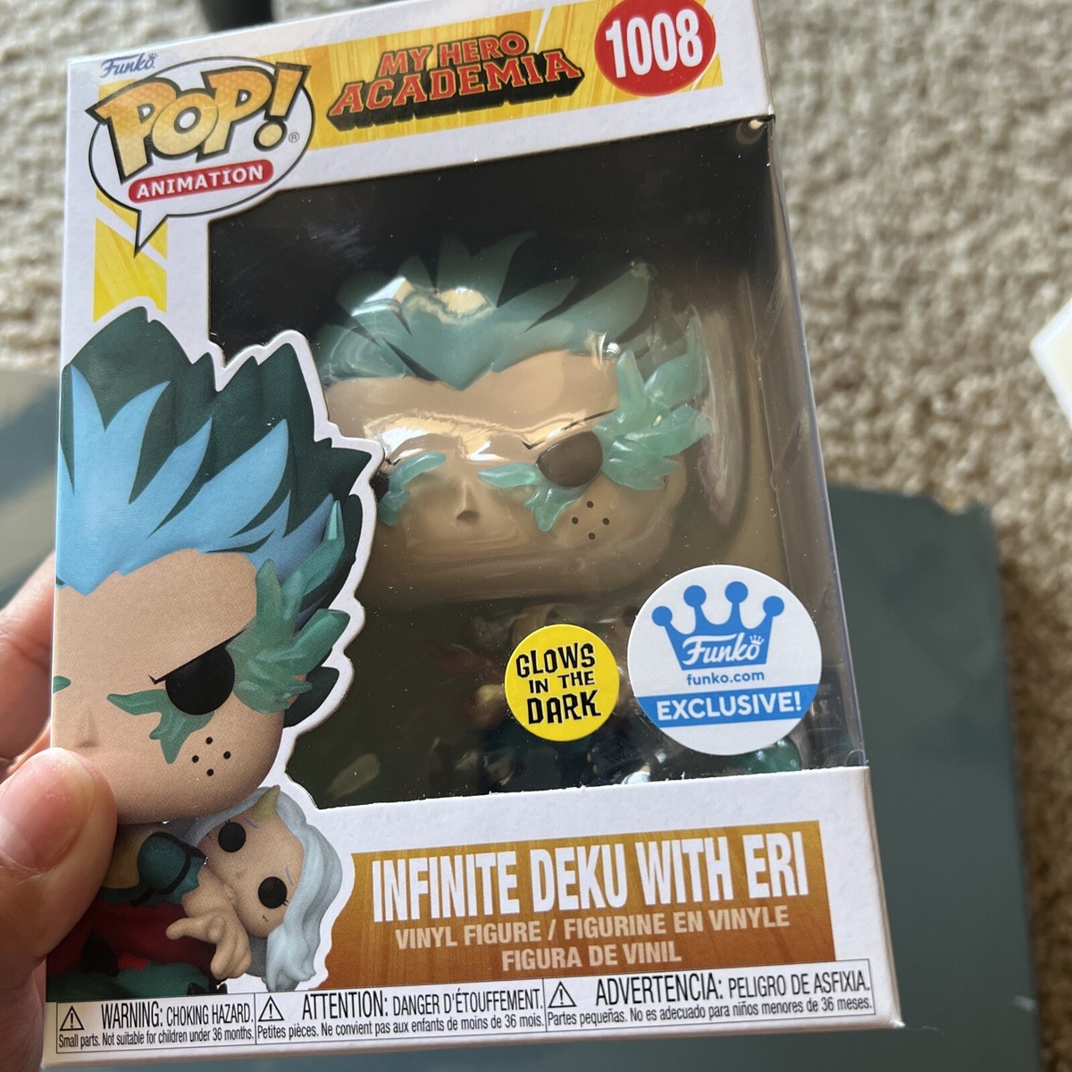 Funko POP! My Hero Academia Infinite Deku with Eri #1008