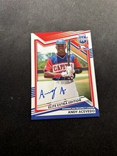 2022 Elite Extra Edition DPL Auto #202 Andy Acevado
