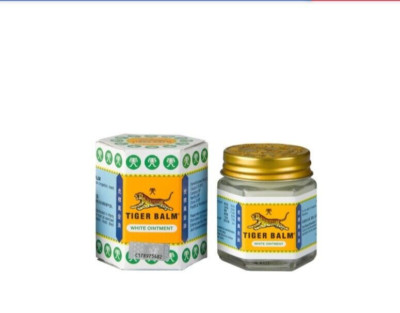 1 X Tiger Balm White Ointment for Headache Nasal Congestion Insect Bites 30g
