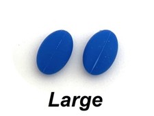 Oakley Mars Nose pads Nose Bombs Large size - Blue MA-NP-L-BL 
