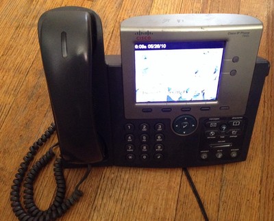 (1) Cisco IP Phone 7945 VIOP 7945G Systems Unified Hand Set Stand CLASS B