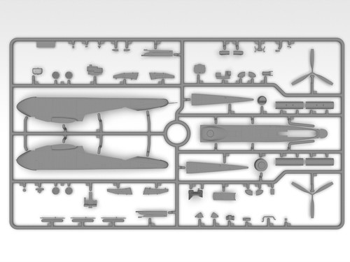 ICM 48306 - Bronco NOGS YOV-10D, US Attack Aircraft - 1:48 Scale Model Kit - Picture 17 of 21