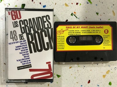 Rock Legends 48 Janis Joplin Piece Of My Heart Cinta Tape Cassette
