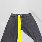 NOON GOONS Black denim jeans pants with white stitching - Size 32 x 31 — photo 5
