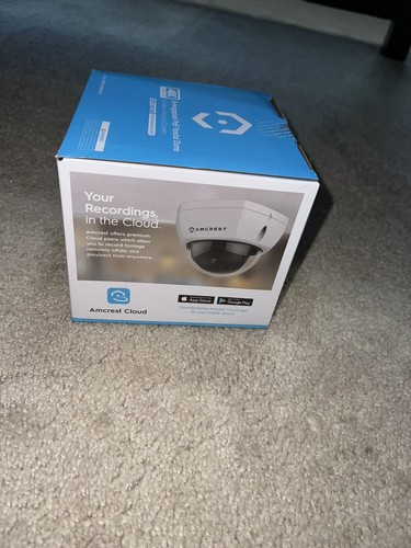 Amcrest UltraHD 4K 8MP Outdoor POE IP Camera IP67,IK10 Vandal Resistant Dome - Picture 2 of 4