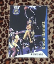 1995 Collect A Card Pro Draft Kevin Garnett Rc # 52