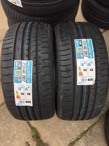 2 X 255/40ZR17 98W XL ACCELERA 255 40 17 EXTRA LOAD TYRES 255/40R17 98W ...