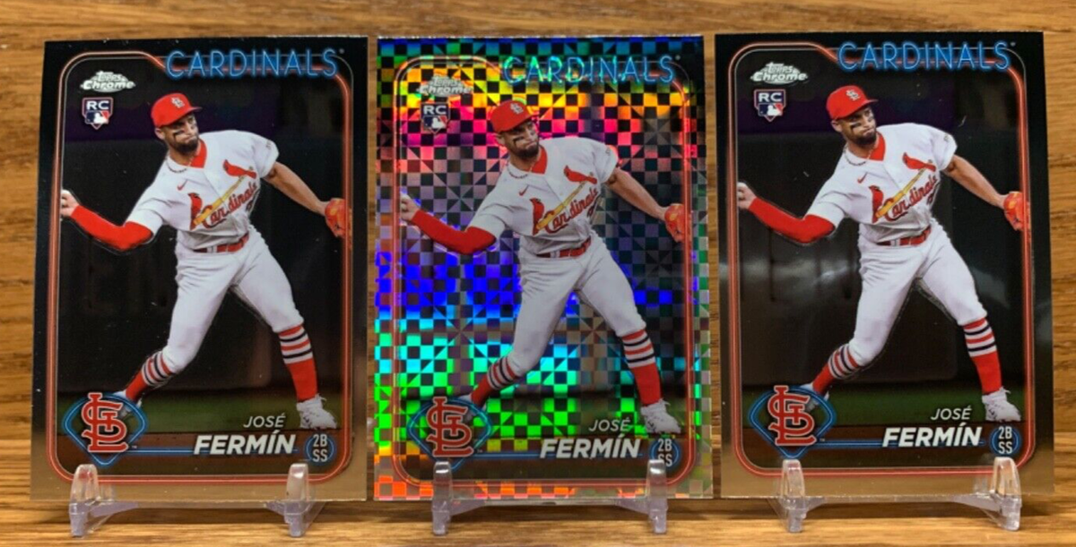 JOSE FERMIN X-Fractor Refractor Rookie LOT | 2024 Topps Chrome