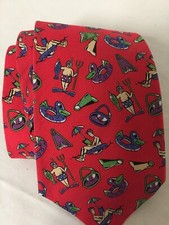 BRITTANY HOUSE OF LONDON 100 COTTON MEN'S NECKTIE MADE IN USA