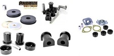Powerflex PU Buchsen BMW E36 Compact + Z3 11-teiliges Set Sturzkorrektur Black S