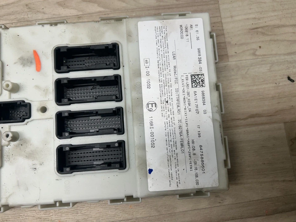 BMW 328I 428i 428I 328I 228I 440I 340I OEM 12-20 FRONT BODY CONTROL MODULE - Image 2 of 4