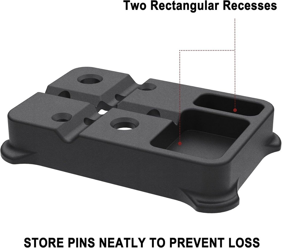 Chip Block Gun Universal Bench Block Gun Upgraded Larger Armor Block for Glock,Other ...