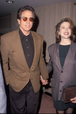 Warren Beatty Annette Bening at 17th Film Critics Awards at B- 1992 Old Photo 4