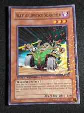 Yu-Gi-Oh! Ally of Justice Searcher DT02-EN025 Rare Duel Terminal 2 LP