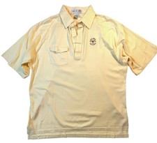Baltusrol Izod Club Mens Polo Shirt XXL Yello...