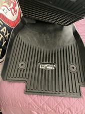 2022-2025 Cadillac Ct5 Black All Weather Front And Rear Floor Mats Oem Gm 2022-2025 Cadillac Ct5 Black All Weather Front And Rear Floor Mats Oem Gm