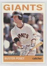 2013 Topps Heritage Action Variation Venezuelan Buster Posey #490 0b0