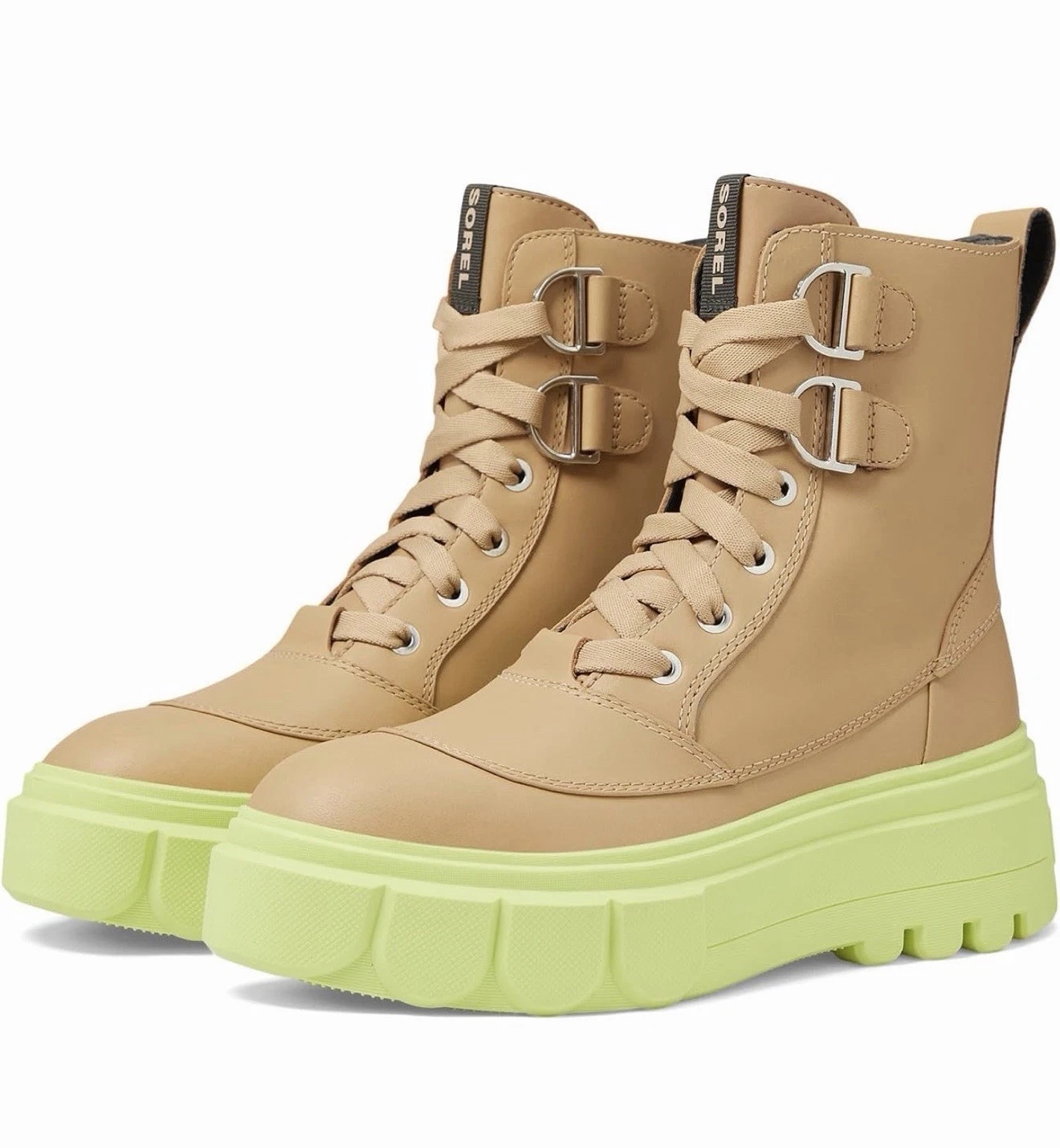 SOREL Women's Caribou X Lace Waterproof Boot, Size 8.5 US