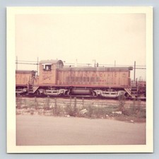 Vintage Union Pacific EMD SW9 Locomotive 849 Railroad Train Photo Snapshot