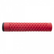 ODI Cult x Vans Flangeless BMX Bike Grips - Red, Waffle Pattern, 150mm